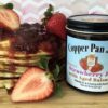 Strawberry Jam with Aged Balsamic and Pancakes